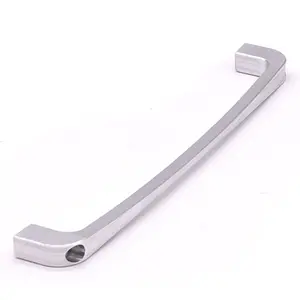 Groothandel Oem Fabriek Aangepaste Cnc Hardware Accessoires Gepolijst Roestvrij Staal Ruimte Aluminium Pull Kast Deurklink