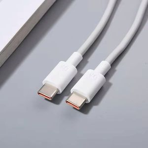 สายชาร์จ USB C to Type C 6A 88W SuperCharge ยาว 1 เมตร สำหรับชาร์จเร็วและถ่ายโอนข้อมูล ใช้ได้กับ Huawei Pura 70 P60 Pro Mate60 ZTE 40 - Product Image 6