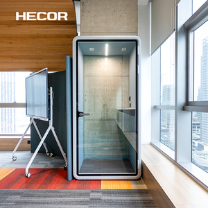 Cabina prefabricada <span class=keywords><strong>de</strong></span> oficina doméstica móvil para reuniones <span class=keywords><strong>de</strong></span> jardín interior completamente ensamblada - Product Image 2