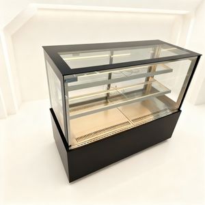 Vetrina <span class=keywords><strong>Refrigerata</strong></span> Commerciale con Sistema di Raffreddamento ad Aria per Cioccolato, Pasticceria, Dessert, Bar, Panetteria, Espositore per Torte - Product Image 3