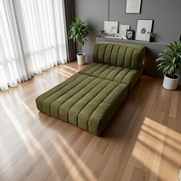 Einzelsitz-Vakuum-Komprimiertes Sofa-Bett aus Hochdichtem Echtleder mit Hochwertigem Schaumstoff für Langes Sitzen Komfortabel Verpackt