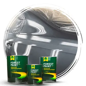 Automotive Clear Coat with corresponding hardener Anti-UV Car restoration paint 2K Topcoat for Car Paint Varnish Mirror Effect
