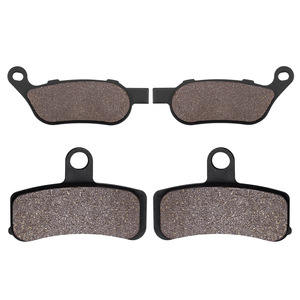 Pastillas de freno para motocicleta Harley Davidson FXDWG Dyna Wide Glide 08-16 Número de pieza FA457FA458 - Product Image 1