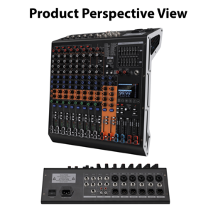 Professional TX Series Audio Mixer 4-Group 4-Bus Console, Dual DSP Effects <strong>Processor</strong> for Church Concert - Product Image 3