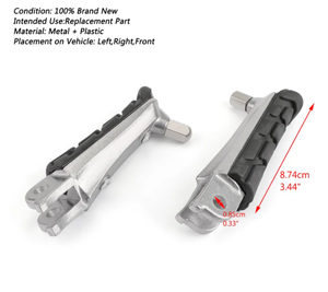 Parti moto originali ad alte prestazioni in acciaio inox pedale anteriore per CB600F HORNET 250 600 CBR600F <span class=keywords><strong>NC700</strong></span> - Product Image 4