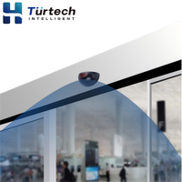 Turtech MS03 Automatische Schiebetüren-Sensor mit Mikrowellen-Bewegungserkennungstechnologie