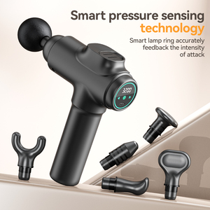 Pistola de Masaje Vibratoria Portátil Profesional, Mini, 30 Velocidades, Masajeador de Tejido Profundo, Inalámbrica, de Percusión - Product Image 1