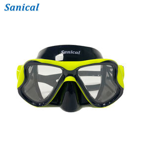 หน้ากากดำน้ำ Sanical ป้องกันฝ้า ป้องกันรังสียูวี พร้อมเลนส์พลาสติกกันรอยขีดข่วน ป้องกันฝุ่นและแสง - Product Image 2