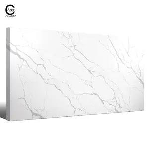 CAXSTONE – plaques de Quartz calacata haute densité, Surface polie, pierre de Quartz pour comptoir de cuisine, 20mm