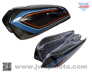 ESTANQUE GASOLINA PARA MOTOCICLETA <span class=keywords><strong>DE</strong></span> ACERO DEPÓSITO <span class=keywords><strong>DE</strong></span> COMBUSTIBLE Guangzhou China 3 Años Negro ROJO Case a JWBP Negro ROJO Case CLASE a - Product Image 4