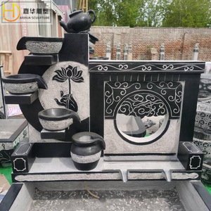 <b>Stone</b> Carved Water Flowing Ornament Chinese Style Outdoor Fountain For Courtyard Garden Decoration Durable <b>Stone</b> Material - Product Image 4