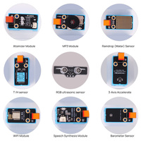 Kit de aprendizaje de hogar inteligente AI para escuelas Solución de programación gráfica y educación con placas Maker