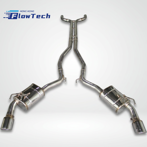 Tuyaux d'échappement Catback haute performance en acier inoxydable SS304 pour Jaguar XJ 3.0T avec système de soupape de silencieux - Product Image 1