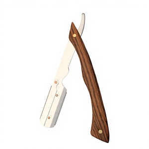 Rasoir de Barbier Professionnel en Acier Inoxydable de Qualité Supérieure à Lame Unique pour le Visage, le Maillot et le Corps - Marque Blanche, Exportation Mondiale - Product Image 1
