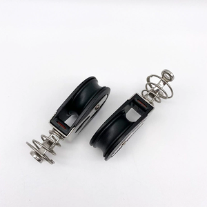 Thép Không Gỉ 316 Duy Nhất Nylon Ròng Rọc Ròng Rọc Với Mùa Xuân Cho 6-8Mm Dây - Product Image 3