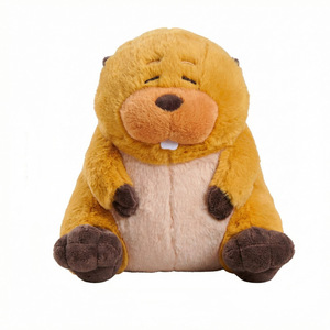 Nuevo Hoppers <span class=keywords><strong>Super</strong></span> Soft Plush Beaver Transformation Plan, Muñeco <span class=keywords><strong>de</strong></span> Peluche con Relleno <span class=keywords><strong>de</strong></span> Algodón PP, Muñeco <span class=keywords><strong>de</strong></span> Película - Product Image 2