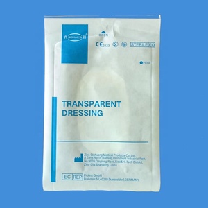 3.8x4.5cm Film PU transparan tahan air <span class=keywords><strong>Breathable</strong></span> balutan medis transparan IV <span class=keywords><strong>Cannula</strong></span> memperbaiki gaun untuk anak-anak - Product Image 2