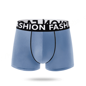 Sous-vêtements boxer pour hommes de créateur Logo audacieux Culotte à jambes courtes Caleçon solide et respirant en bambou souple Sous-vêtements pour hommes pour hommes - Product Image 4