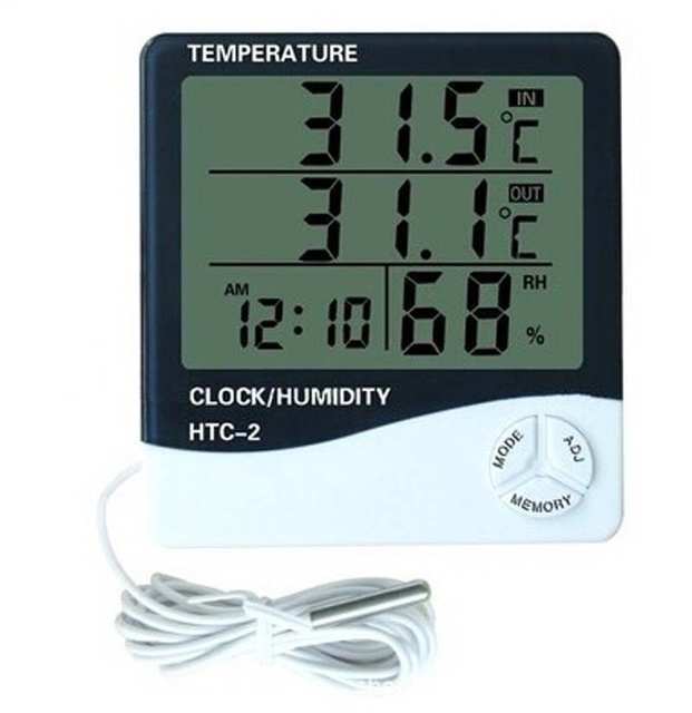 Customizable Digital Thermo-hygrometer with Time Display OEM Supported