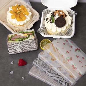 Papier ciré personnalisé pour emballage alimentaire de sandwichs et burgers, papier sulfurisé, emballage pour biscuits, papier couché de qualité alimentaire - Product Image 6