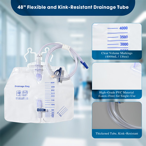 เครื่องวัดปัสสาวะ4000cc สำหรับโรงพยาบาลสัตว์เลี้ยงกระเป๋าเก็บและวิเคราะห์เข็มฉีดยาสัตวแพทย์ - Product Image 3