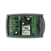 Télécommande sans fil Commutateur RF 433mhz DC 12V 2CH 2 Canal Relais Récepteur Module Émetteur pour Largement Utilisé Maison Intelligente
