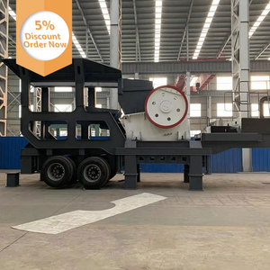 Diesel Stone <b>Machine</b> Mobile Portable Rock Crusher for <b>Mining</b> Operation - Product Image 1