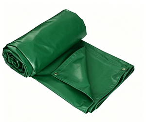 <span class=keywords><strong>Bâche</strong></span> en PVC <span class=keywords><strong>vert</strong></span> robuste et imperméable, couverture de protection durable contre les intempéries pour <span class=keywords><strong>remorque</strong></span> à plateau, jardin et événements - Product Image 3