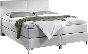 Lit à <span class=keywords><strong>sommier</strong></span> européen de luxe 3-en-1 (base/matelas/métal) – Personnalisable, OEM, Fournisseur en gros unique pour les détaillants de meubles - Product Image 2