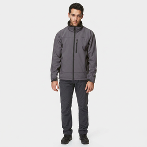 OEM 2026 Custom Logo Waterproof <b>Canvas</b> Softshell Jackets Men Hooded Thick Vintage Premium Quality Hot Selling - Product Image 1