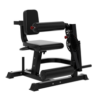 Équipement de fitness commercial multifonctionnel : Appareil de musculation des jambes avec fonction sit-up, curl et extension, et presse à jambes à résistance