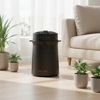Mini humidificateur électrique à brume chaude, capacité 3L, faible bruit, en acier inoxydable, diffuseur personnel d'eau H2O, humidificateur d'air
