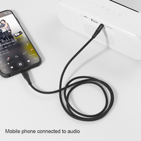 Cable de Audio AUX de 3.5mm a Tipo C con DAC Integrado de 16bit/48khz para iPhone 16 17, Auriculares y Altavoces, Calidad OEM
