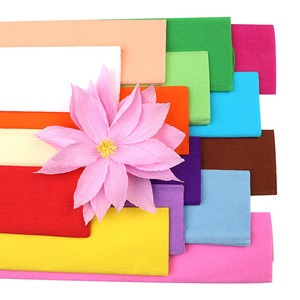 Papier crêpe mince coloré pour bricolage à la main Rose grenouille son papier fleur rides bricolage Rose pour Halloween nouvel an Graduation - Product Image 4