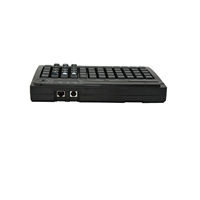 Teclado POS Programable AAMVA JIS-2 USB de 60 Teclas, Cerraduras Electrónicas Personalizadas, Cajas Registradoras, KB60M