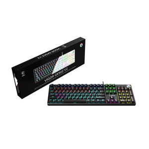 <span class=keywords><strong>MSI</strong></span> GK50Z V2 <span class=keywords><strong>Clavier</strong></span> mécanique <span class=keywords><strong>Clavier</strong></span> d'ordinateur de bureau de jeu Effets d'éclairage RVB <span class=keywords><strong>Clavier</strong></span> à touches complètes personnalisé Noir Rouge - Product Image 4