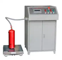 Machine de remplissage d'agent nettoyant FM200 et Novec1230 pour extincteur