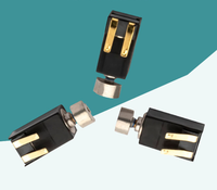 Moteur vibrant micro-électrique à cylindre brossé avec support pour téléphones portables et montres