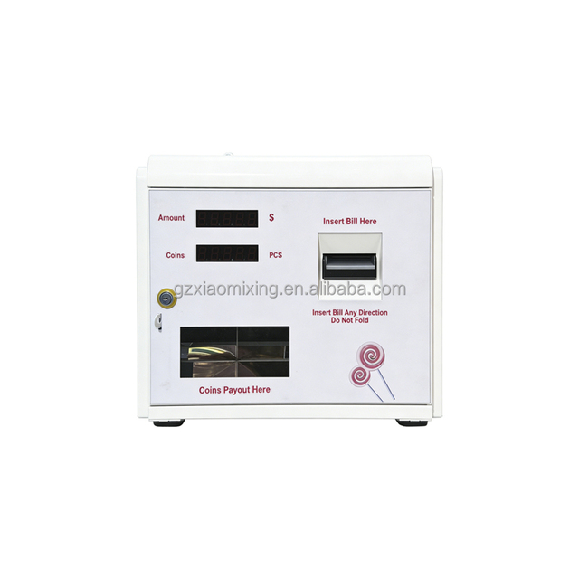Mini Tabletop Metal for Dispenser & Money Change Machine Wall-Mounted for Game Centers 1-Year Warranty