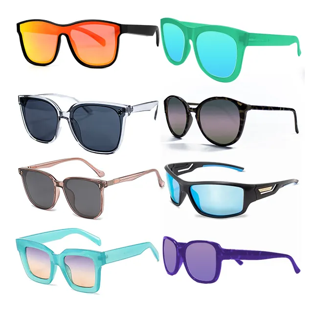 Wholesale Custom OEM ODM Sport Shades Designer Women Men Kid Sun Glasses 2022 Sunglasses