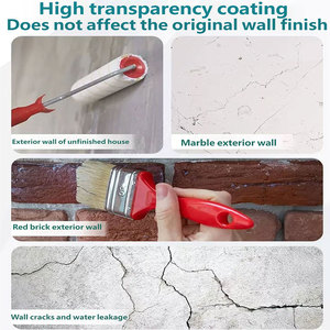 Revestimiento Impermeable Transparente para Paredes Exteriores, Techos y Baños, Reparación <span class=keywords><strong>de</strong></span> <span class=keywords><strong>Fugas</strong></span>, Película Protectora Invisible - Product Image 6