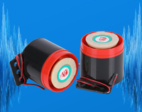 Buzzer actif piézoélectrique ABS à haut niveau sonore 110 dB, alarme SFB-55, haut-parleur sonore DC6-12V, 12V 24V 220V 380V, bip sonore fort