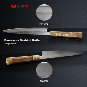 Professionale giapponese Sashimi Sushi <span class=keywords><strong>pesce</strong></span> coltello da cucina filettatura manico personalizzato ad alto tenore di carbonio Pro <span class=keywords><strong>coltelli</strong></span> fatti a mano <span class=keywords><strong>per</strong></span> Chef - Product Image 3