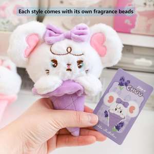 Peluche Mikko para Aliviar la Ansiedad y Comodidad Diaria |   Llavero Sorpresa en Caja Ciega, Adorno Lindo para Bolsos que Alegrará tu Estado de Ánimo - Product Image 3