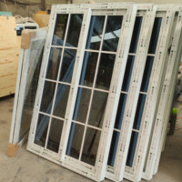 Fenêtre coulissante sur mesure en PVC, double vitrage, étanche, résistante aux ouragans, à économie d'énergie, pour extérieur, hôtel, sous-sol, suspendue