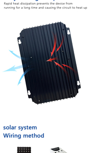 Factory Supply <b>12V</b> 24V 36V 48V Auto 60A 80A 100A PWM <b>Solar</b> Regulator for Campervan Small Off Grid <b>Solar</b> Power System - Product Image 5