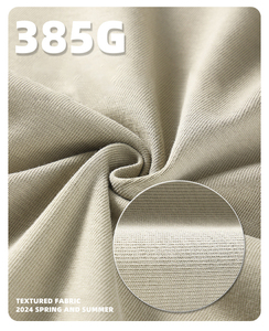 T-shirt pour homme à manches courtes, couleur unie, ample, poids lourd 385 g, nouveau produit d'été AR006 - Product Image 5