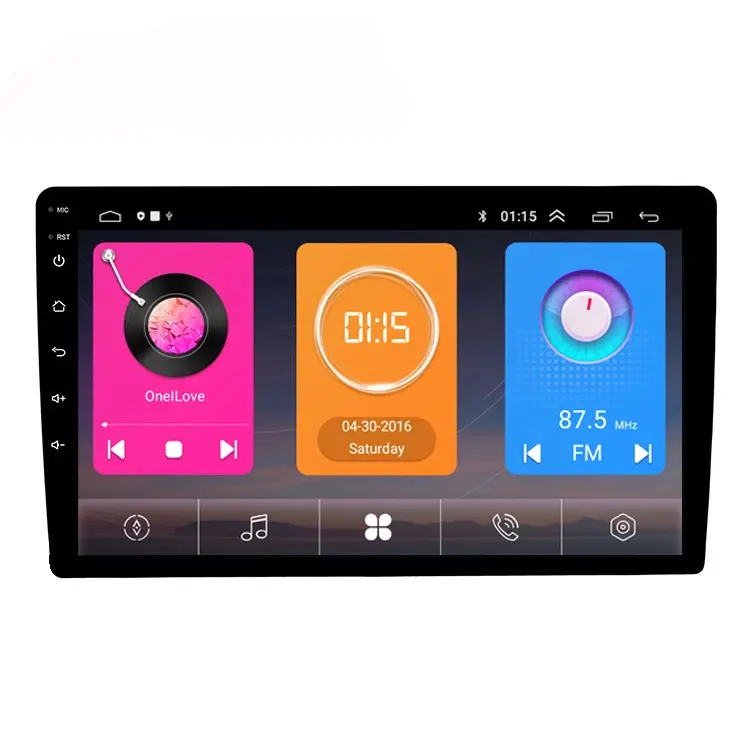 Universale 2DIN 9/10.1 pollice auto schermo ip LCD MP5 auto Multimedia con Bluetooth WiFi FM Radio auto lettore Android