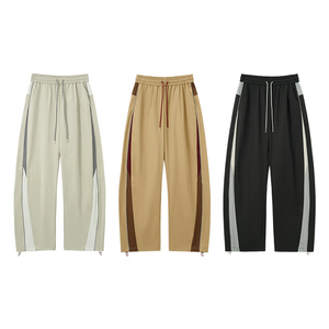 QUICKSHOW personnalisé Baggy côté rayure survêtement <span class=keywords><strong>pantalon</strong></span> hommes Vintage réfléchissant Polyester <span class=keywords><strong>Parachute</strong></span> <span class=keywords><strong>pantalon</strong></span> hommes mode formation <span class=keywords><strong>pantalon</strong></span> - Product Image 5