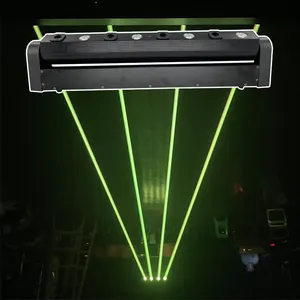 4 Kepala 4 Mata 4 Led Penuh Warna Animasi Sinar Lemak Kuat Sinar Laser Klub Musik Cahaya Laser Disko Laser Bergerak Kepala Bar Beam